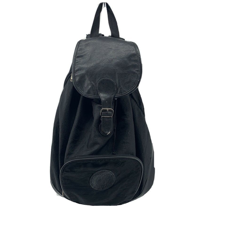 World Classics Black Vintage 90's Backpack